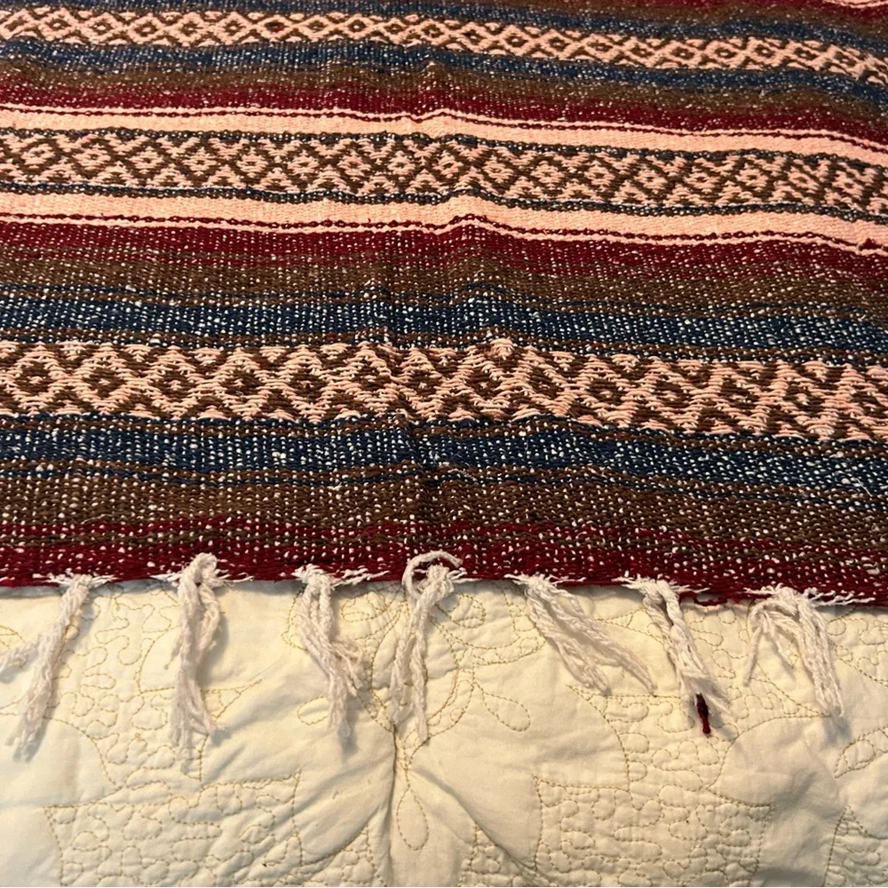 Ron Jon Surf Shop Indian‎ Blanket Multicolor Stripes
